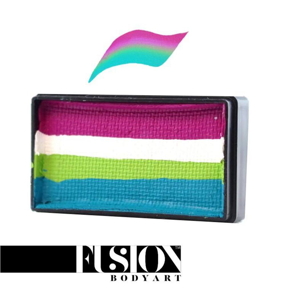 Fusion Body Art One Stroke Split Cake - Flower Fields (30 gm)