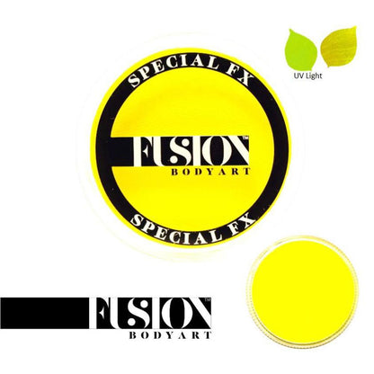Fusion Body Art - UV Neon Yellow FX (32 gm)