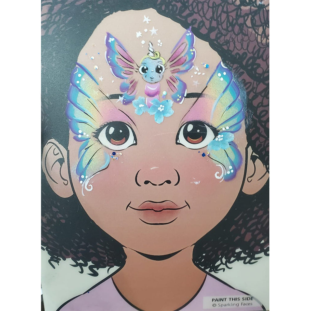 TAP Face Paint Double Stencils - Uni Fish Fairy (105)