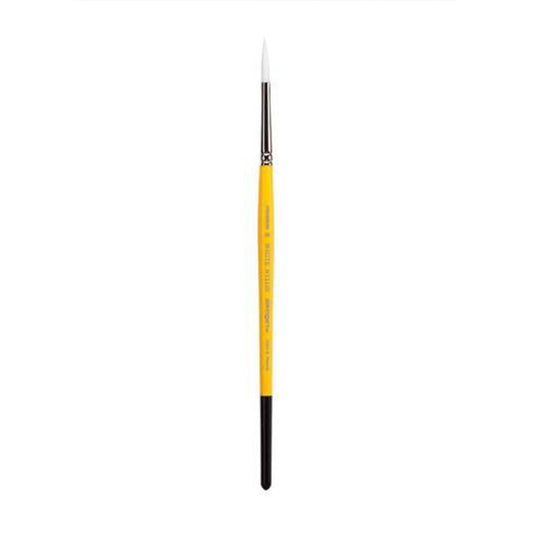 KingArt 7950 White Nylon Brush - Round #6