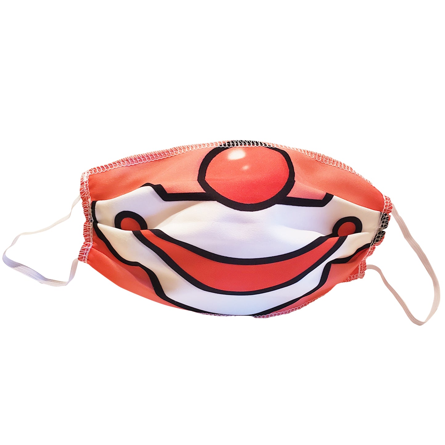 Clown Mask Covering - Auguste, 2-ply Reusable Face Mask