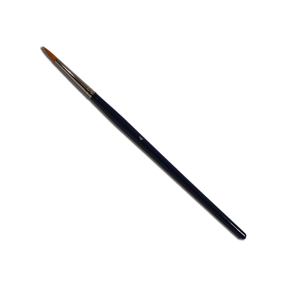 Tag Body Art Brush - Round #4 (1/8")