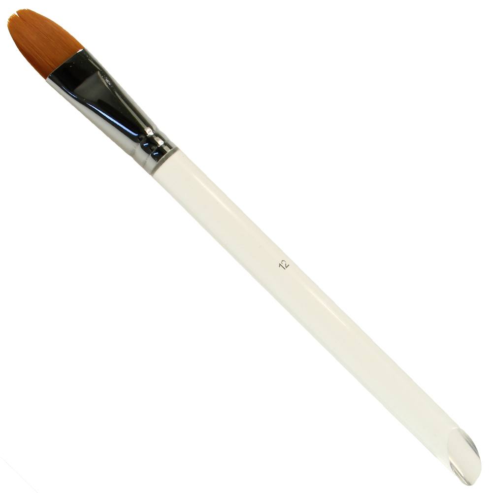 Tag Brush - #12 Filbert (2.5cm )