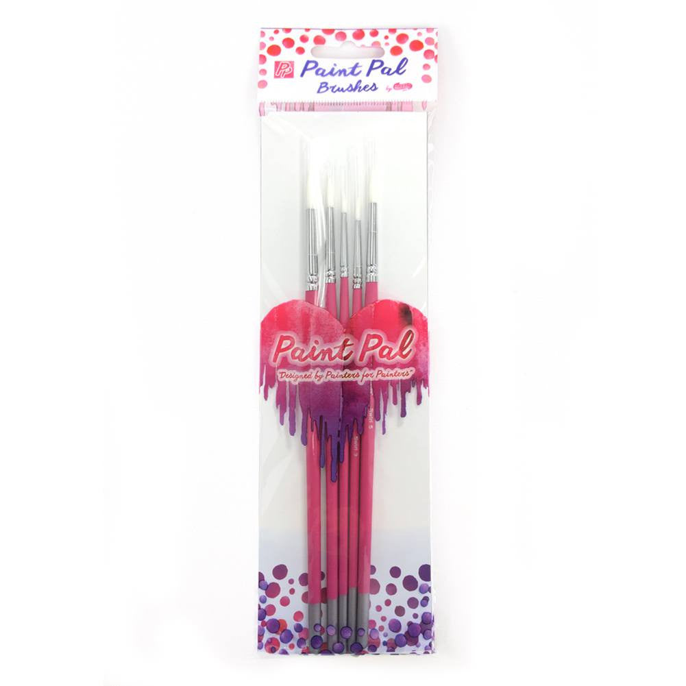 Silly Farm 5 Piece Swirl Brush Set