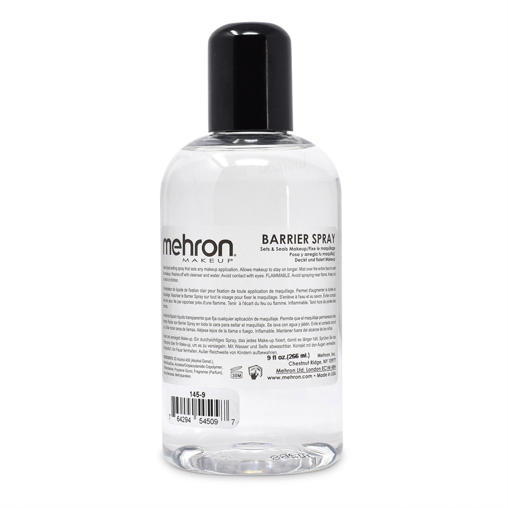 Mehron Barrier Spray (9 oz refill)