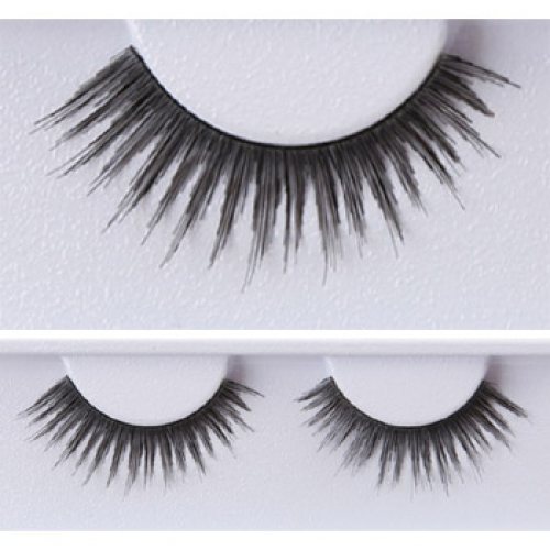 Black Feathery Short Eyelashes