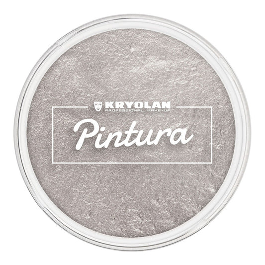 Kryolan Pintura Water Color - Silver (25 ml)