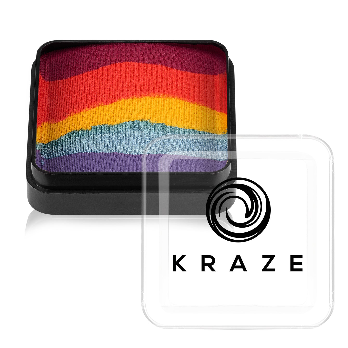 Kraze FX Domed Square Split Cake - Girly Girl Rainbow (25 gm)