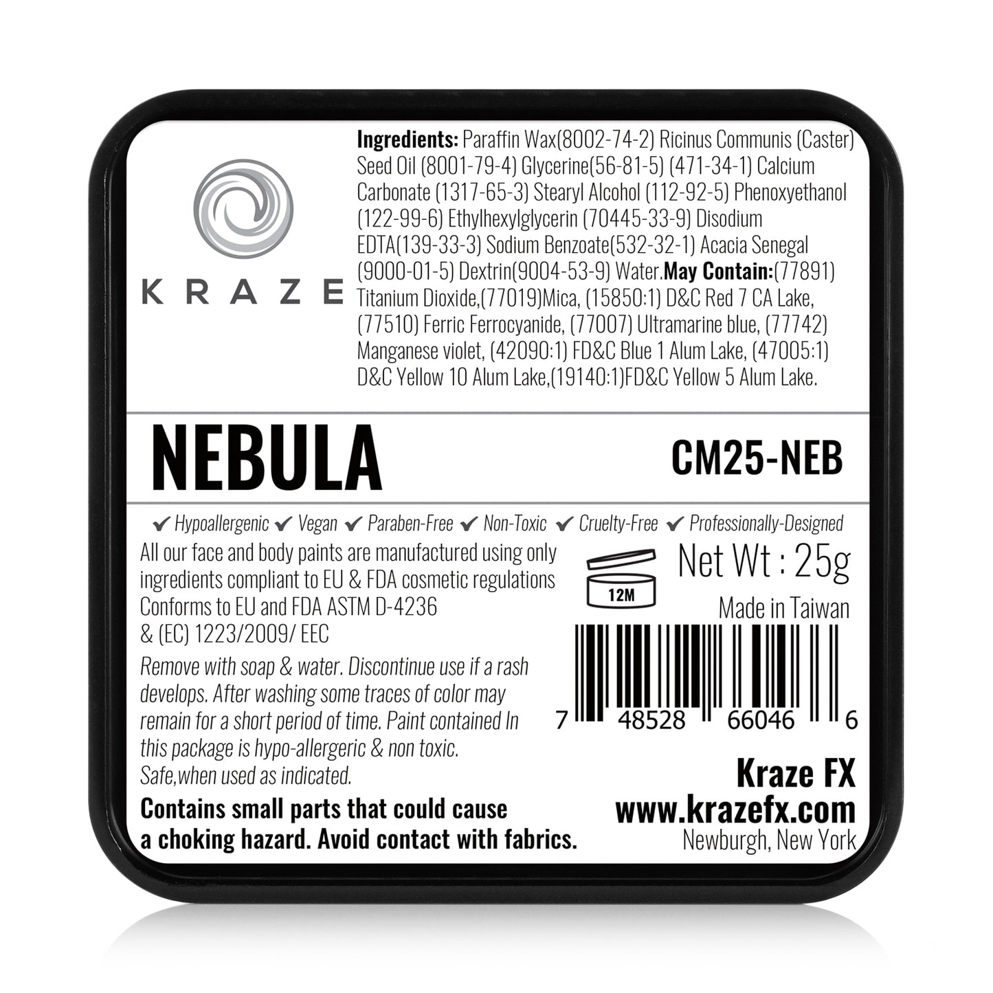 Kraze FX Domed Square Split Cake - Nebula (25 gm)