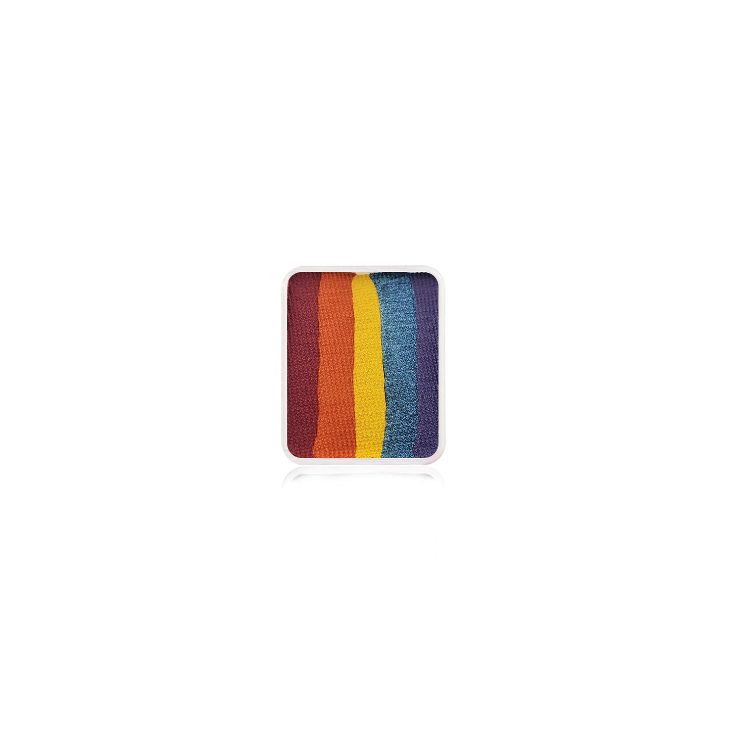 Kraze FX One Stroke Split Cake Refill - Girly Girl Rainbow (6 gm)