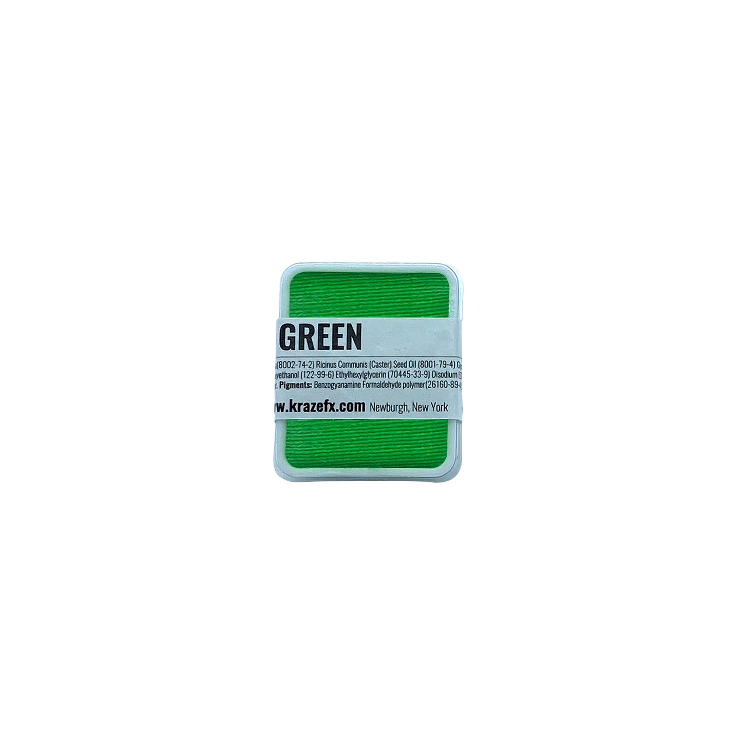 Kraze FX Face Paint Refill - Neon Green (6 gm)