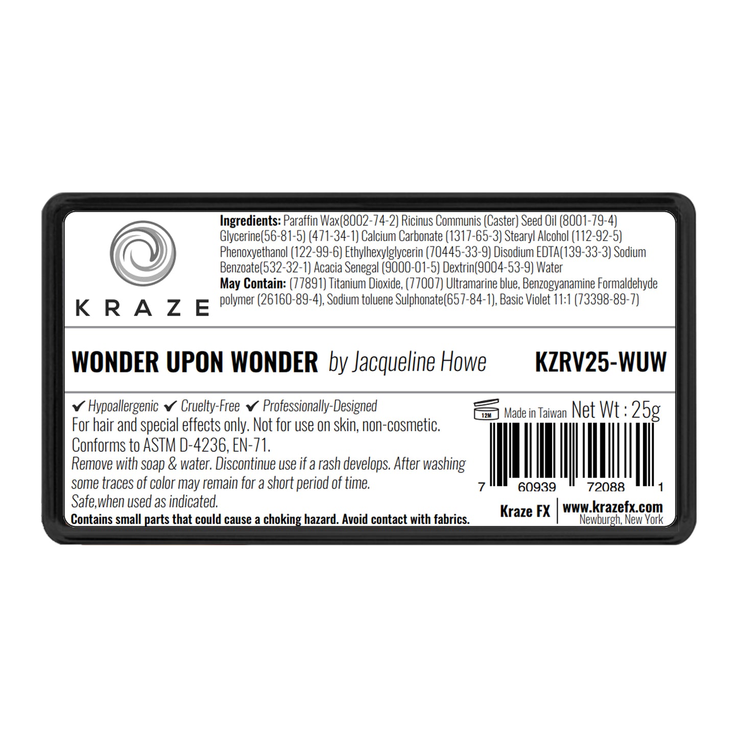 Kraze FX Dome Stroke - Wonder Upon Wonder (25 gm) by Jacqueline Howe