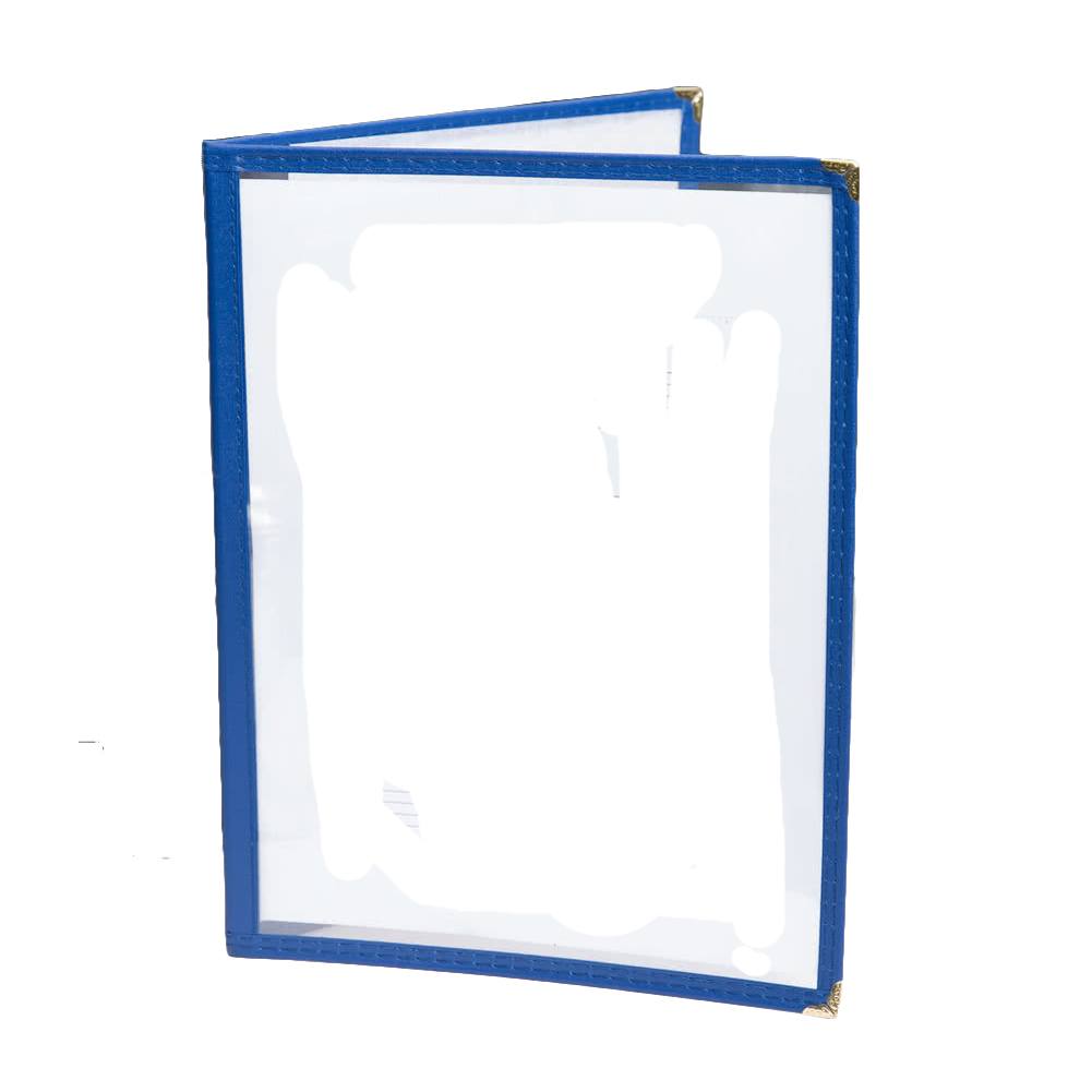 Blue Two Pocket Restaurant Syle Menu