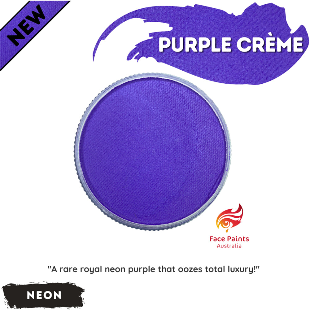 Face Paint Australia - Neon Royal Purple (30g)
