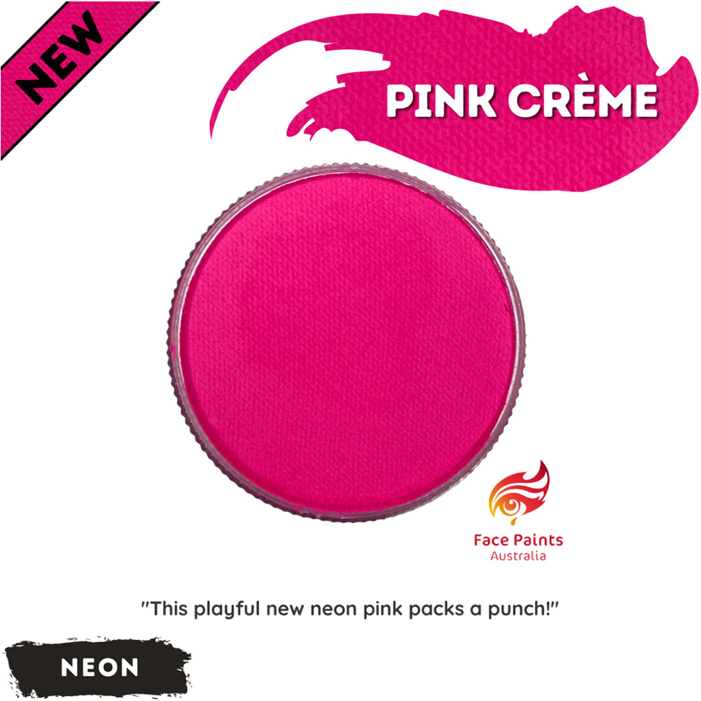 Face Paint Australia - Neon Pink Crème (30g)