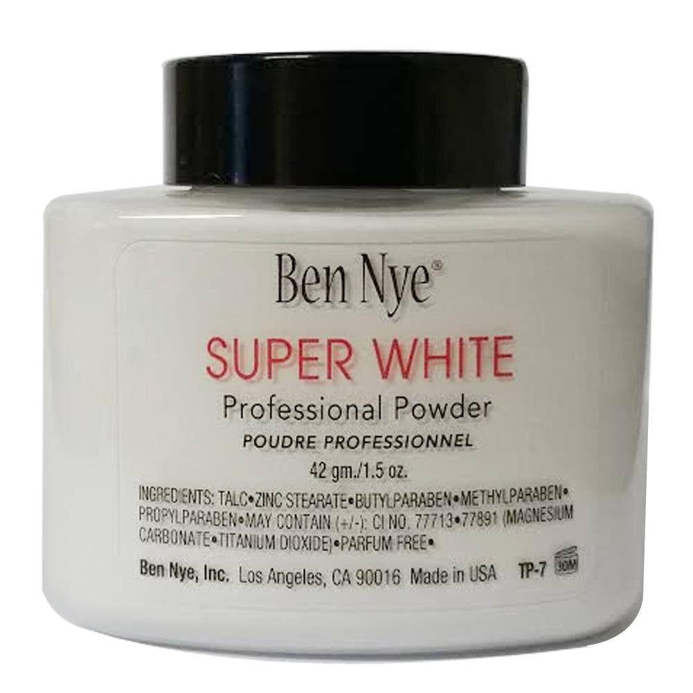 Ben Nye Makeup Setting Powder - Super White TP-7 (1.5 oz)