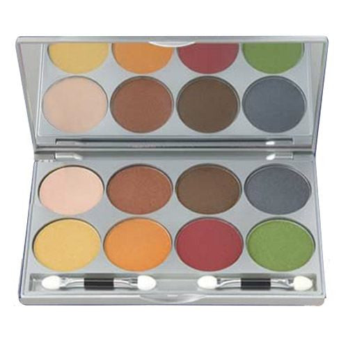 Kryolan Warm Viva Pro Powder Palettes FR2 (8 Colors)