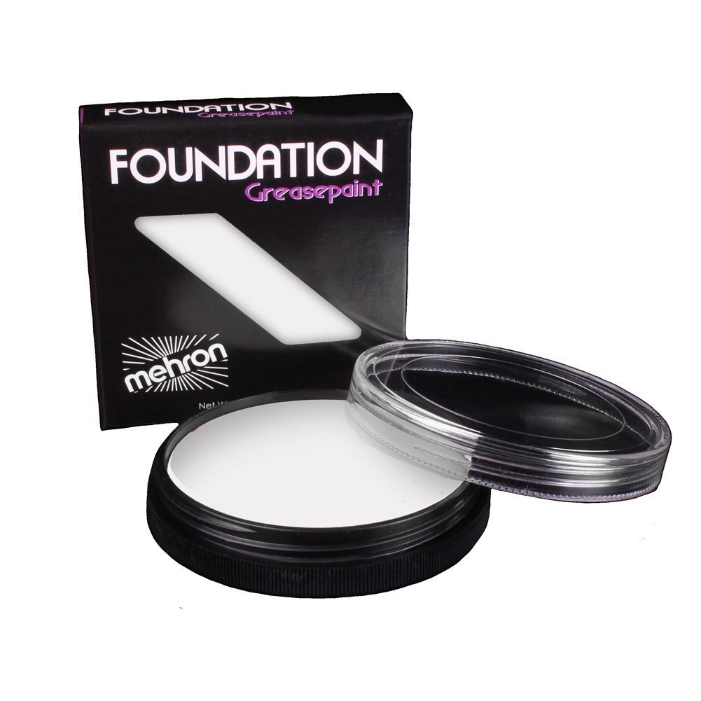 Mehron Foundation Grease - White (1.25 oz)