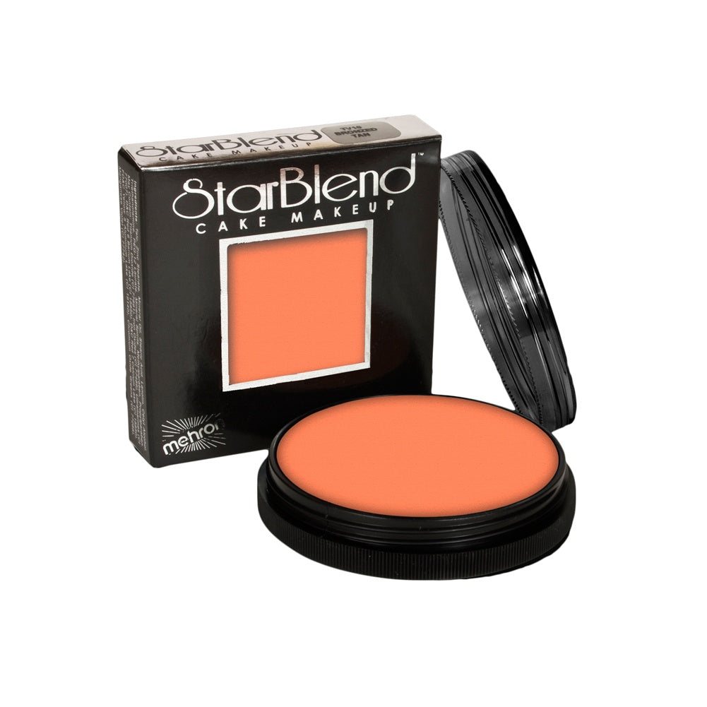 Mehron Orange Starblend Cake Makeup (2 oz)