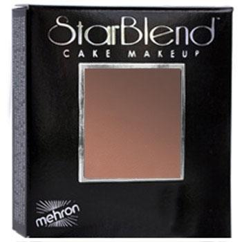 Mehron Brown Starblend Cake Makeup - Light Cocoa (2 oz)