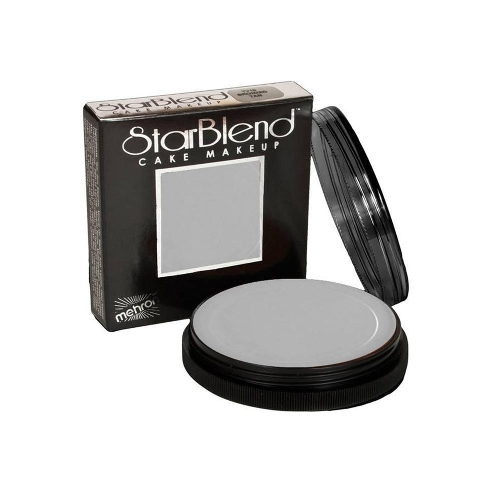 Mehron Gray Starblend Cake Makeup - Light Grey LGY (2 oz)