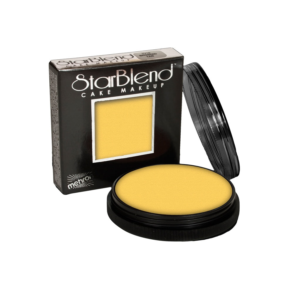 Mehron Yellow Starblend Cake Makeup Y (2 oz)