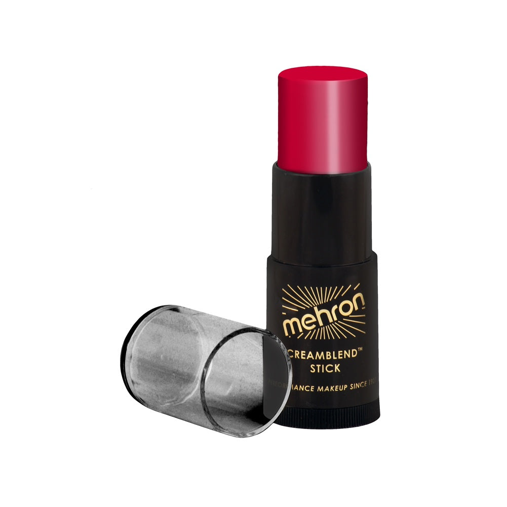 Mehron CreamBlend Stick Makeup Really Bright Red 0.75 oz