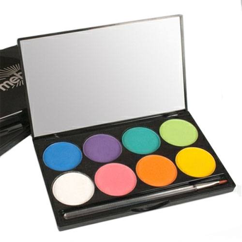 Mehron Fire INtense Pro Pressed Powder Palette (8 Colors)