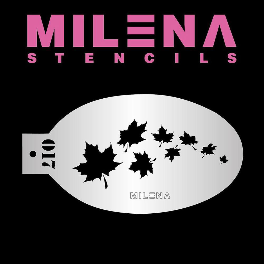 Milena Stencils - Leaves 017