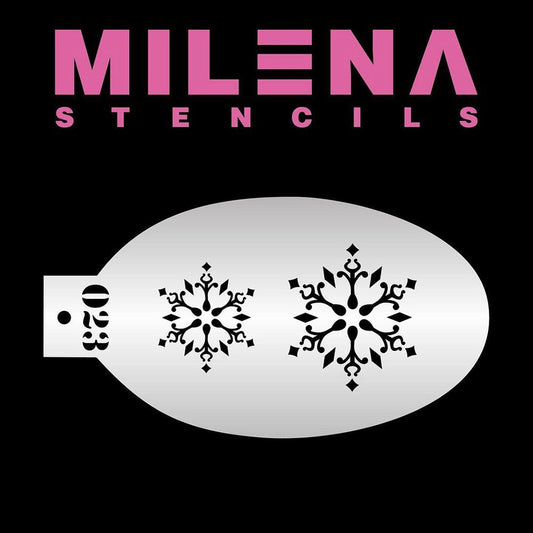 Milena Stencils - Snowflakes 023
