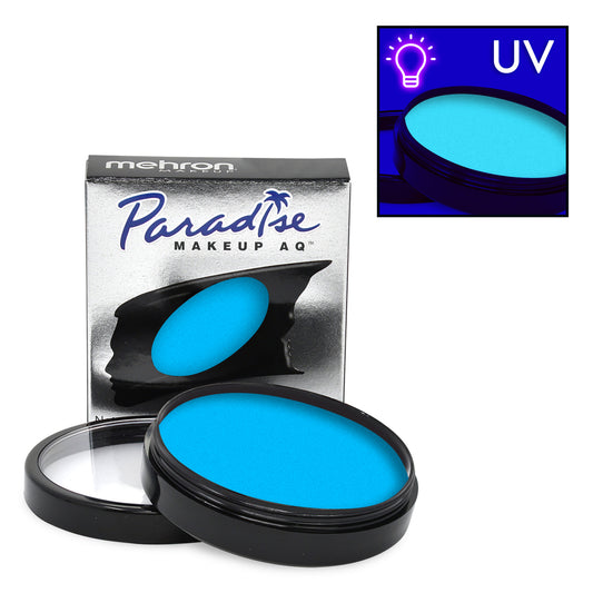 Mehron Paradise Face Paints  - Celestial (Neon Blue), 1.4 oz
