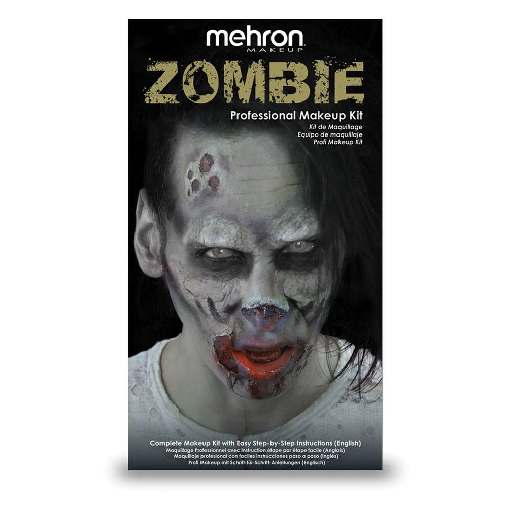 Mehron Professional Zombie Makeup Kit