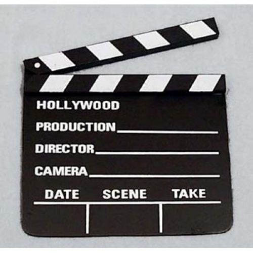 Clap Board (Movie) Lg 10.5X11.5