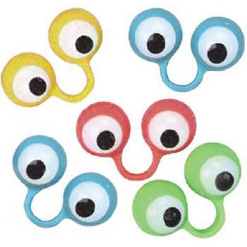 Large Eye Finger Puppets (12/Pack)