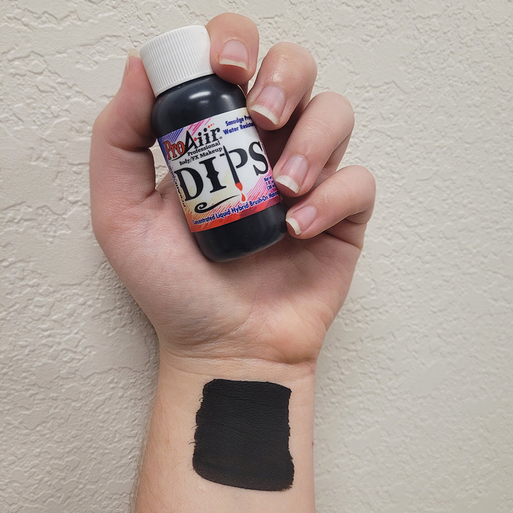 ProAiir DIPS Waterproof Makeup - Black (1 oz)