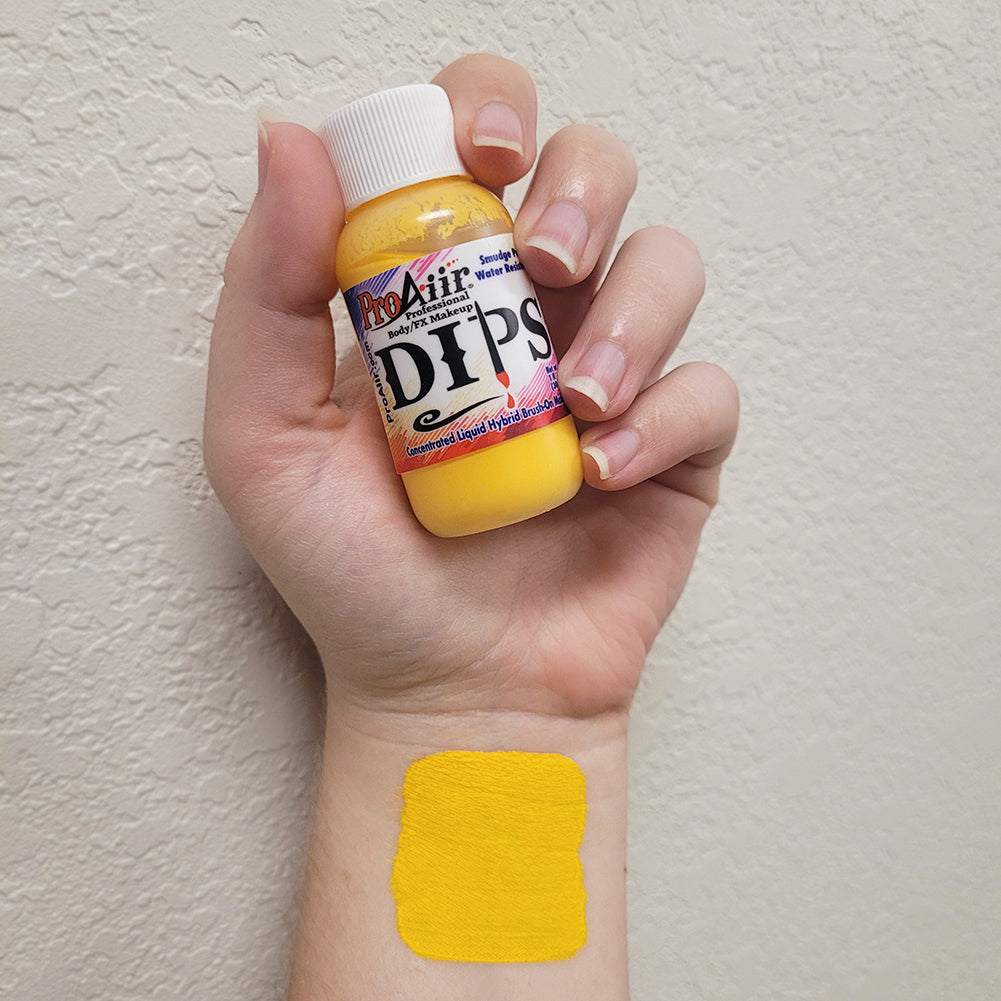 ProAiir DIPS Waterproof Makeup - Yellow (1 oz)