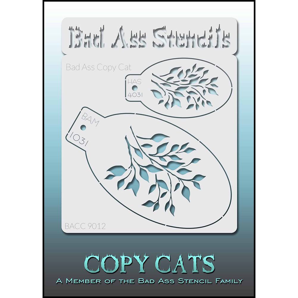 Bad Ass Copy Cat Stencils - (9012)