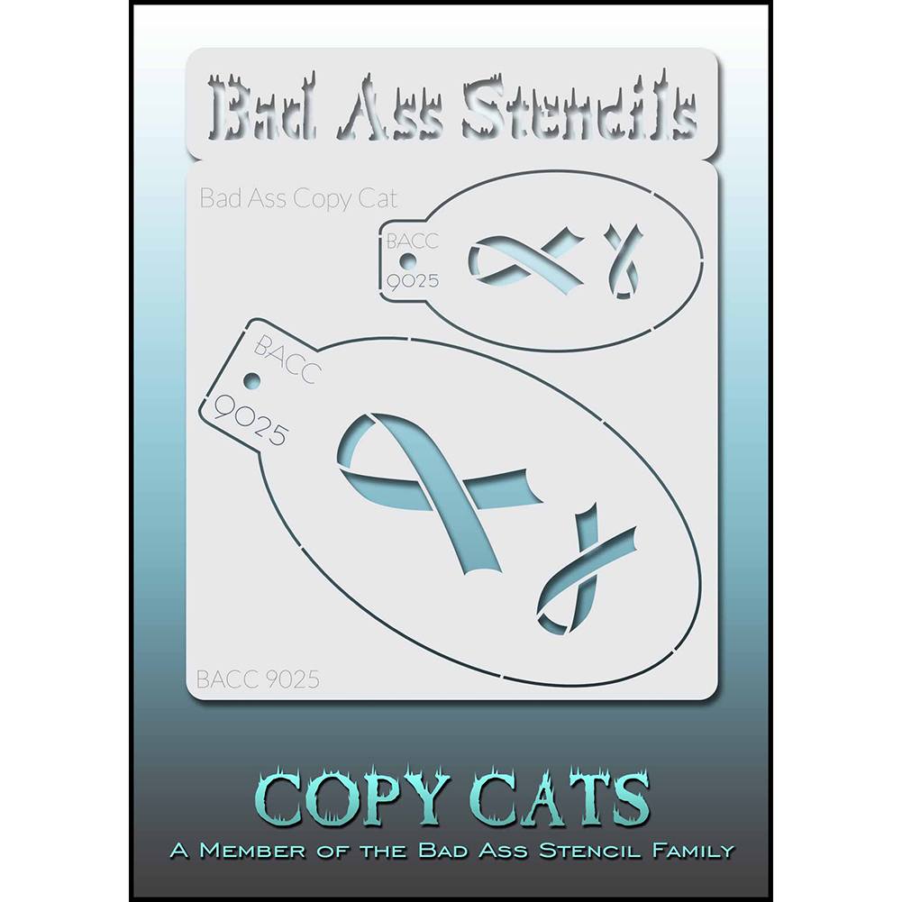 Bad Ass Copy Cat Stencils - Awareness (9025)