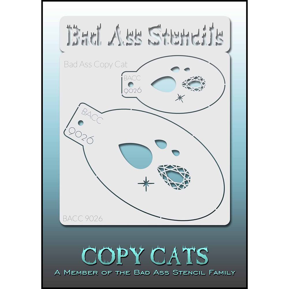 Bad Ass Copy Cat Stencils - (9026)