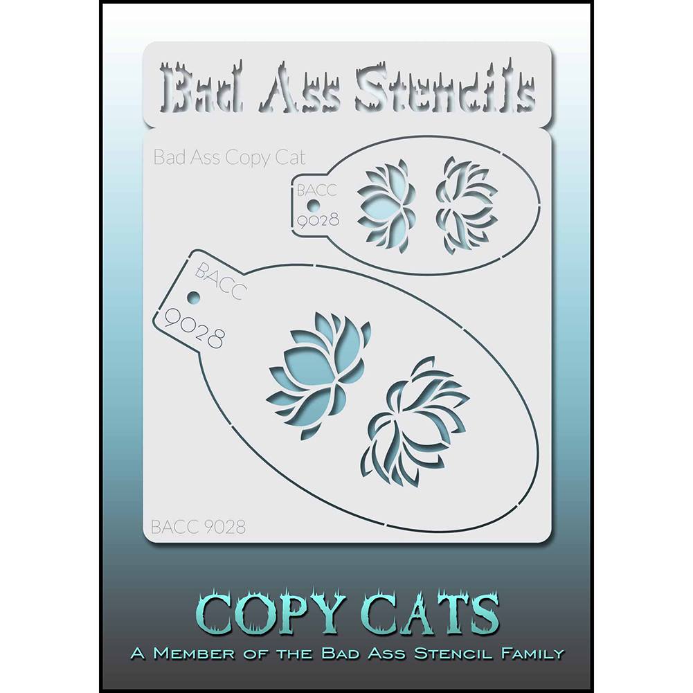 Bad Ass Copy Cat Stencils - (9028)