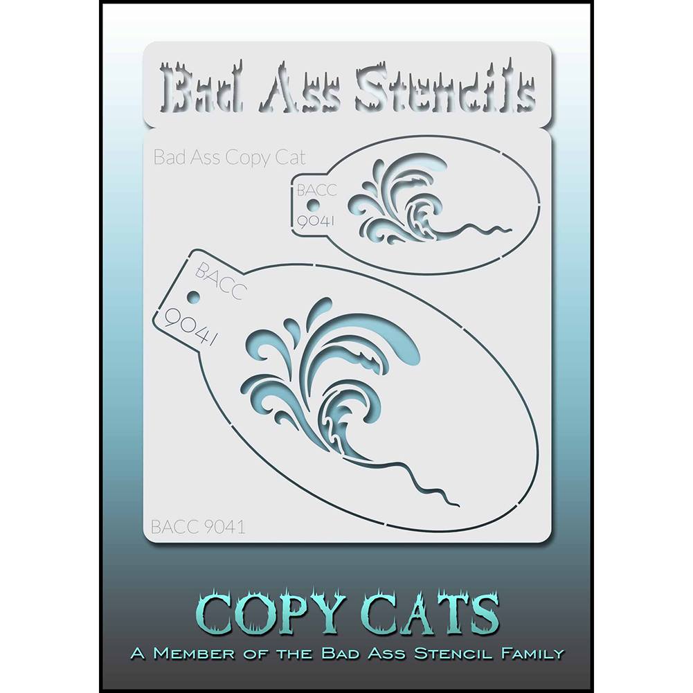 Bad Ass Copy Cat Stencils -  (9041)