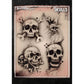 Tattoo Pro Stencils Series 1 - Skulls