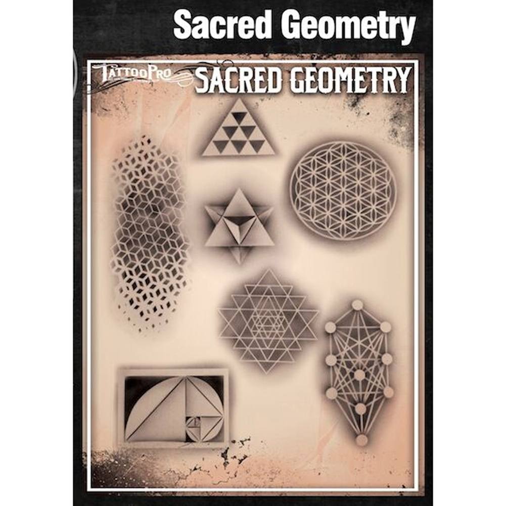 Tattoo Pro Stencils Series 3 - Sacred Geometry
