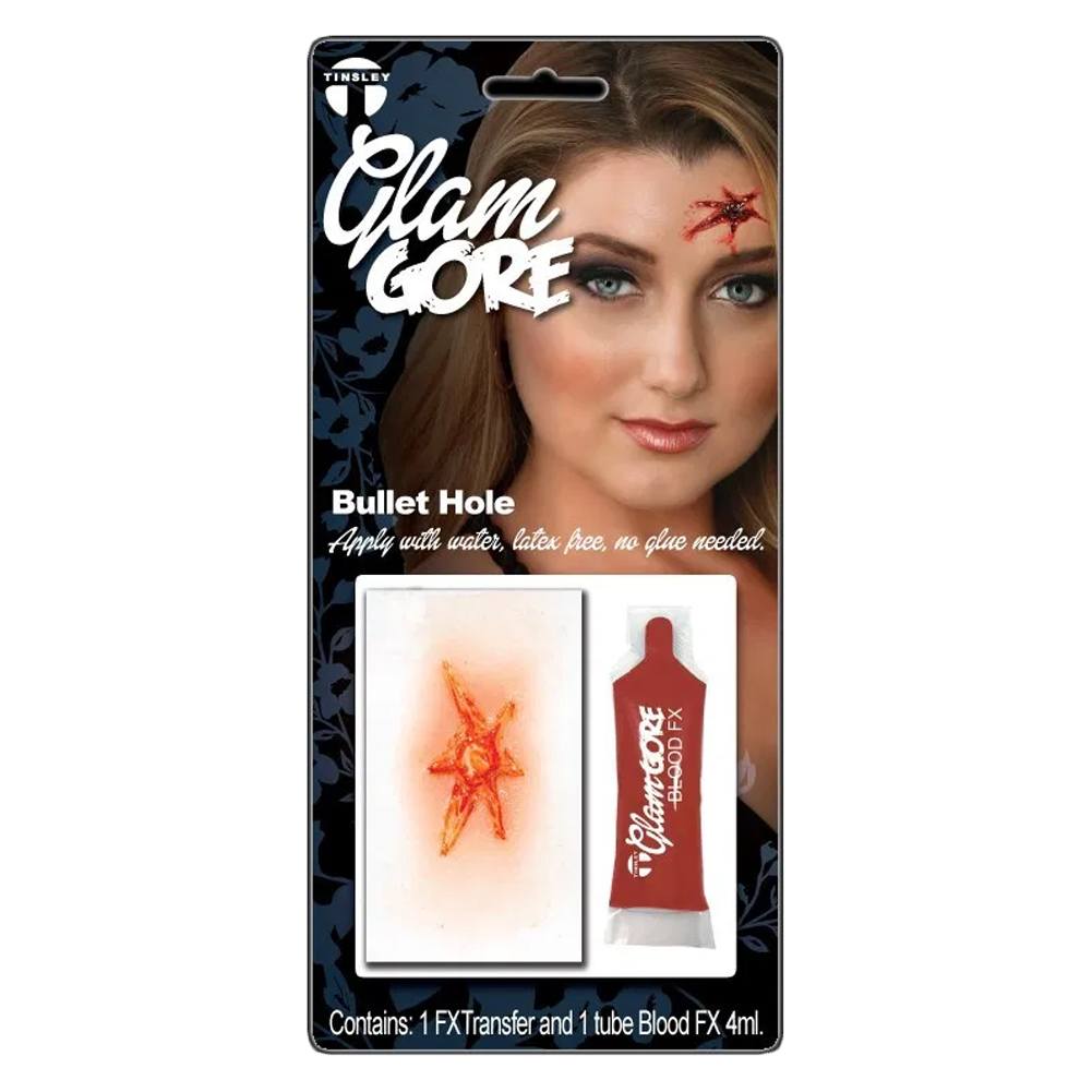 Tinsley Transfers Bullet Hole Glam Gore 3D Transfer Kit