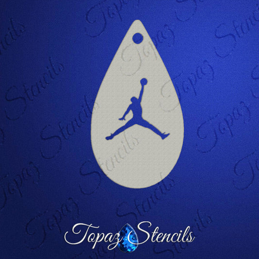 Topaz Face Painting Stencil - Nothin' But Air