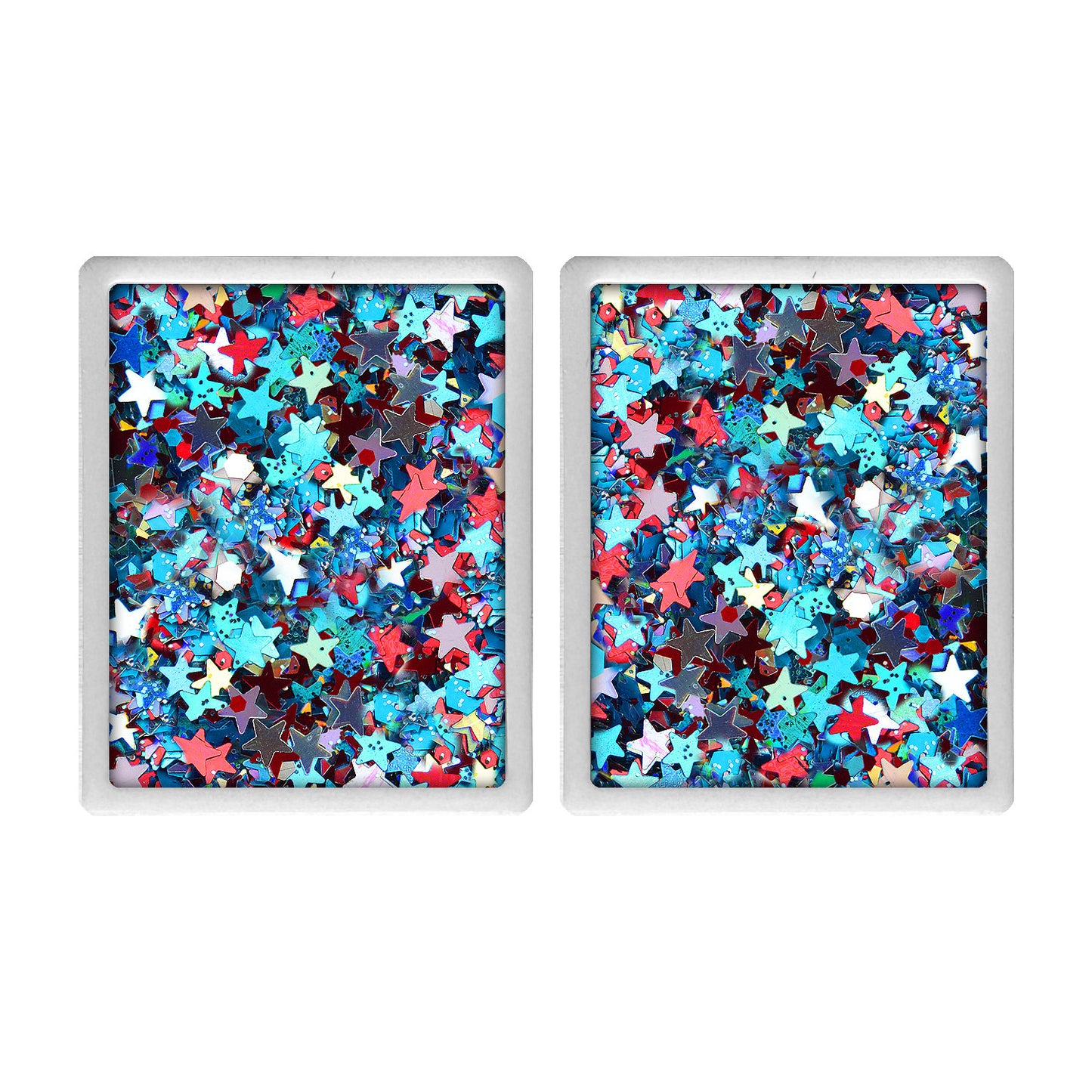 Vivid Gleam Glitter Palette Refill - Red Hot Bloom