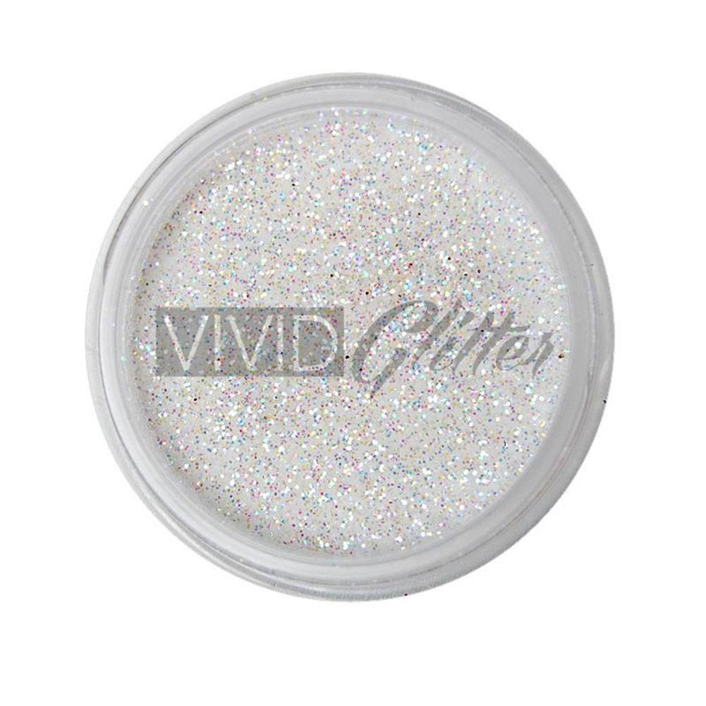 VIVID Glitter Stackable Loose Glitter - White Hologram