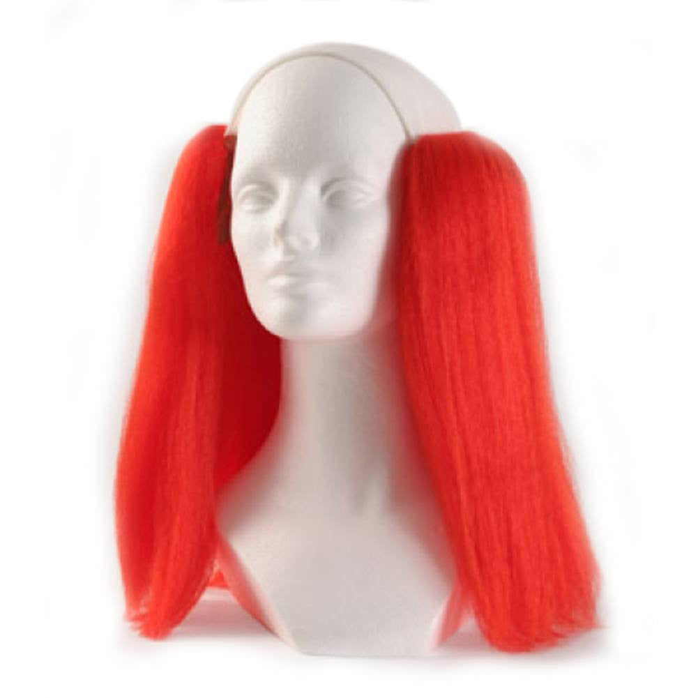 Alicia Bald Straight Clown Wig Red ClownAntics
