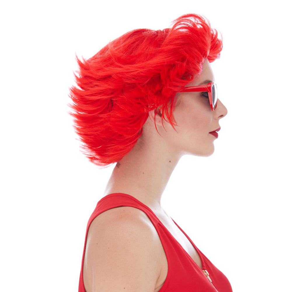 West Bay Fun Flip Clown Wig  - Red