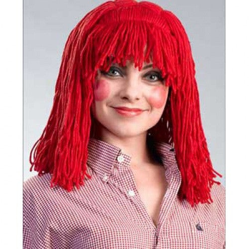 Raggedy Ann Cleo Wig Red ClownAntics